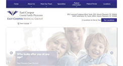 Desktop Screenshot of coastalfamilyphysicians.com